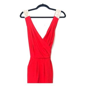 Red dress